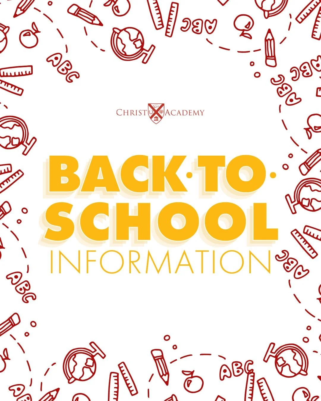 Warriors, summer's still here, but the countdown to Back-to-School has begun! While our admin team dreams up big plans for next school year, we've already got your prep game covered.

Our annual Back-to-School page is LIVE! Uniforms, supply lists, an