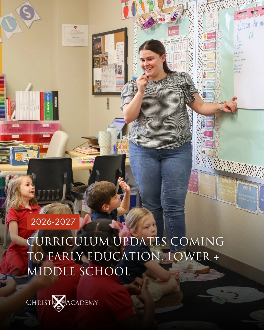 New curricula are coming to CA this fall, and we couldn't be more excited. From EC4 through Middle School, we've made some thoughtful updates designed to better prepare our students for the next step. Swipe through for a quick look, then read the ful
