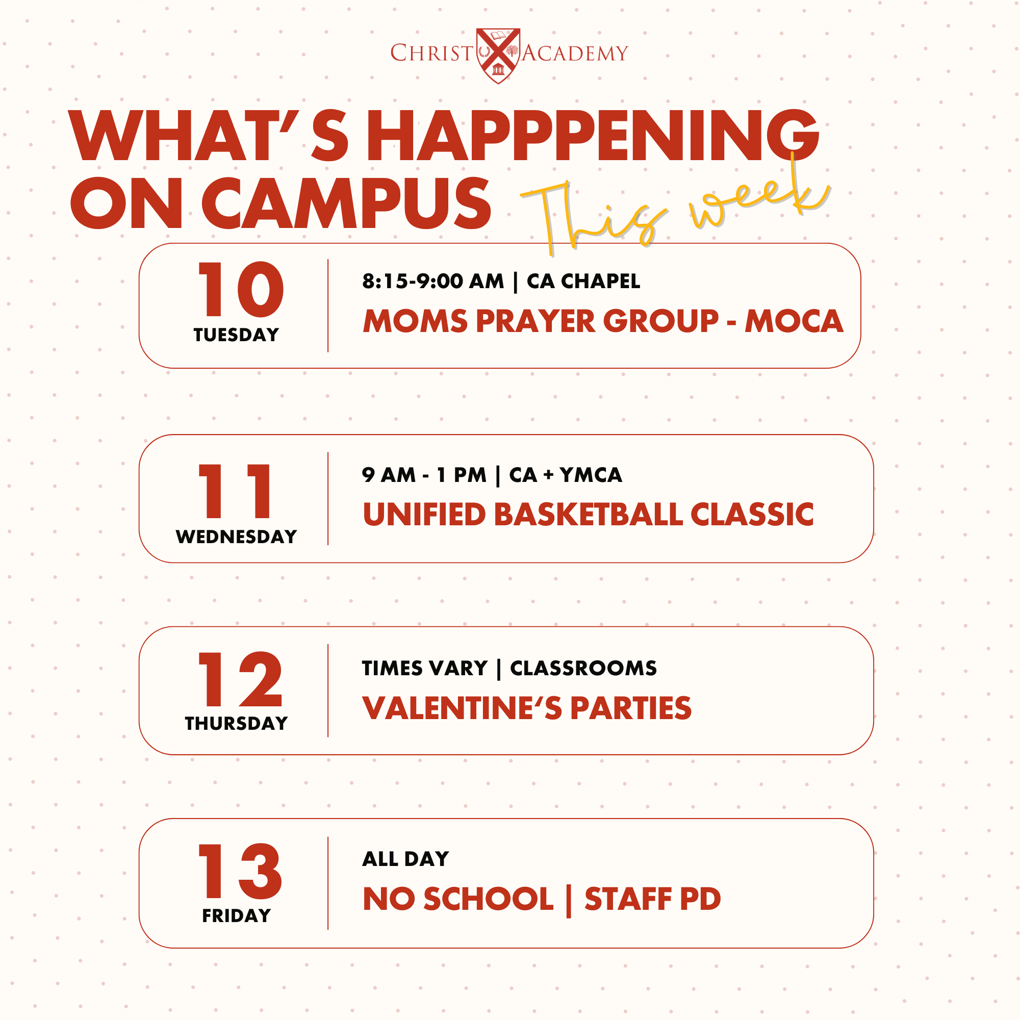 Warrior Weekly Events.png