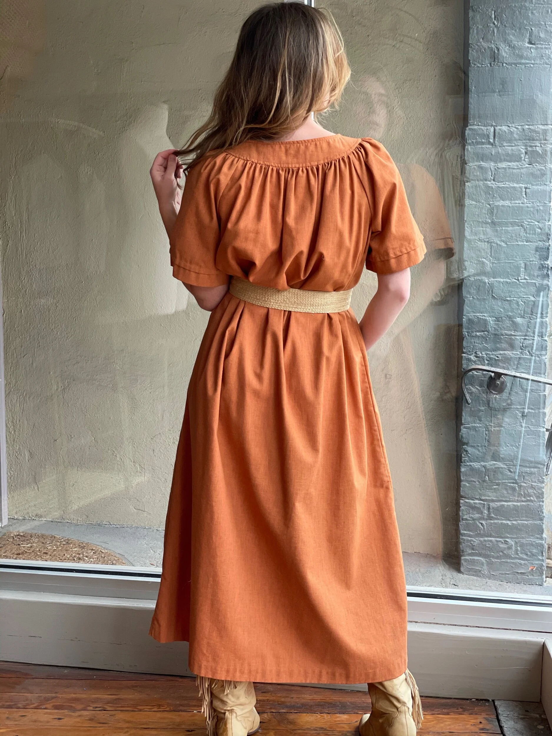 60s House Dress — fire + ash