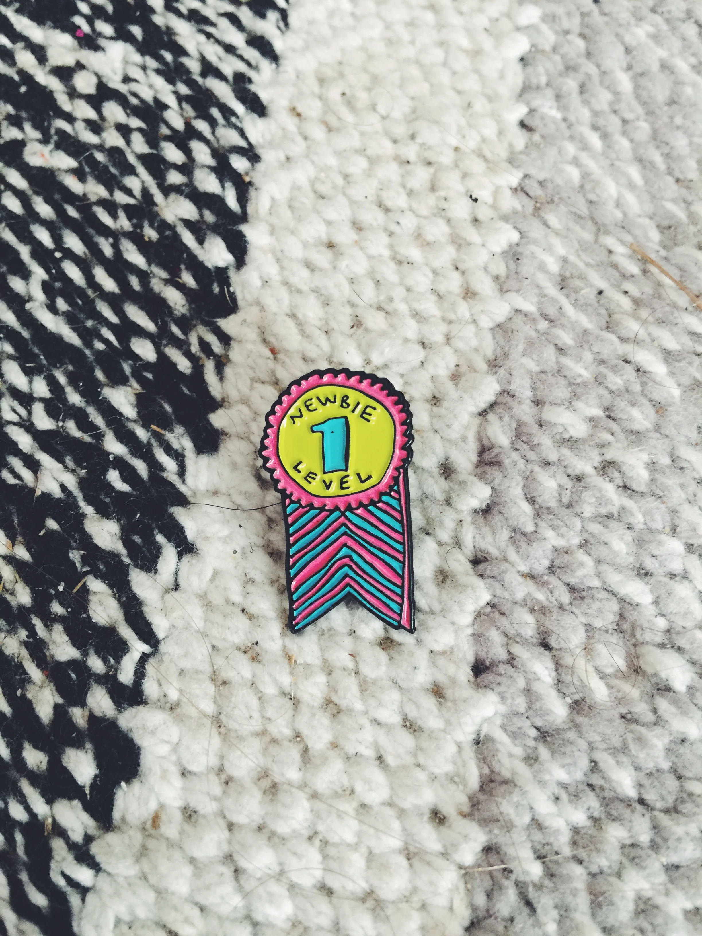 Newbie Pin