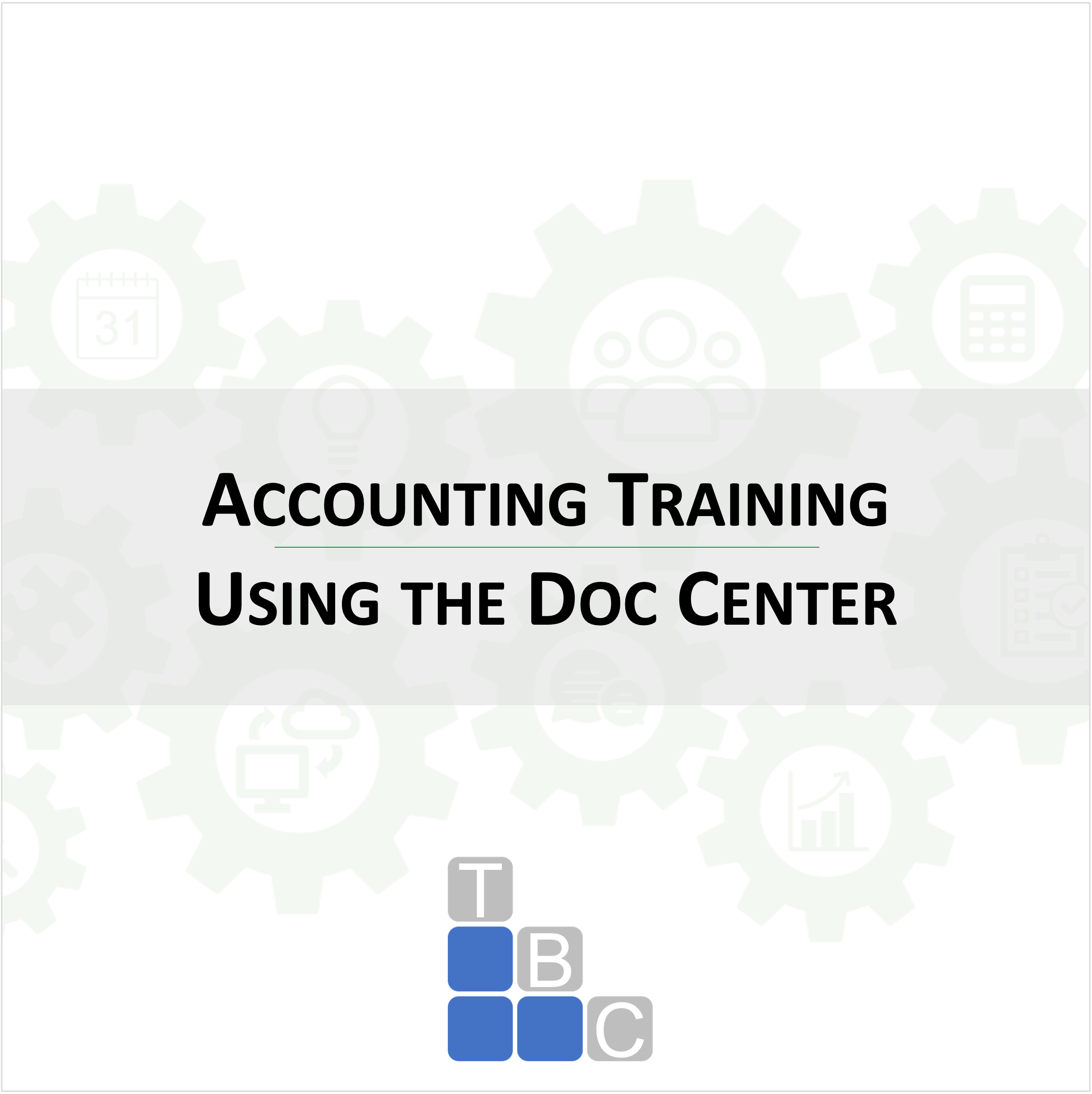 Using the Doc Center