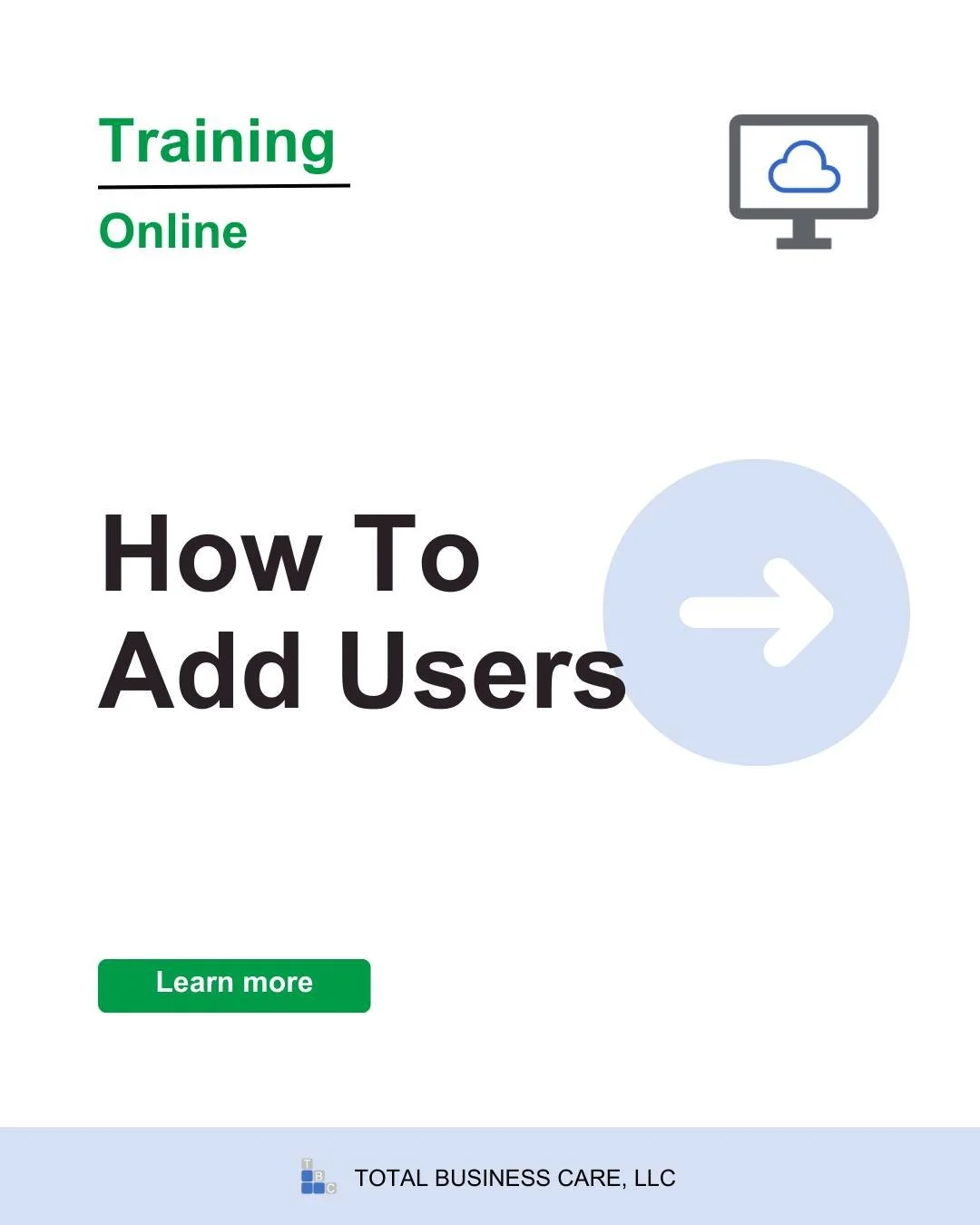 To help maintain the integrity of your company file, QuickBooks Online allows you to assign employees to pre-defined user roles. Need help? Ask us about this.

🔗 - https://www.totalbizcare.com/blog/2025/9/15/how-to-add-users

#business  #training  #