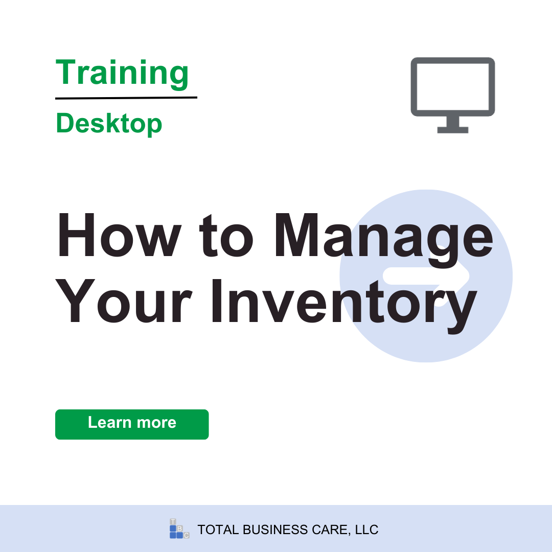 How to Manage Your Inventory