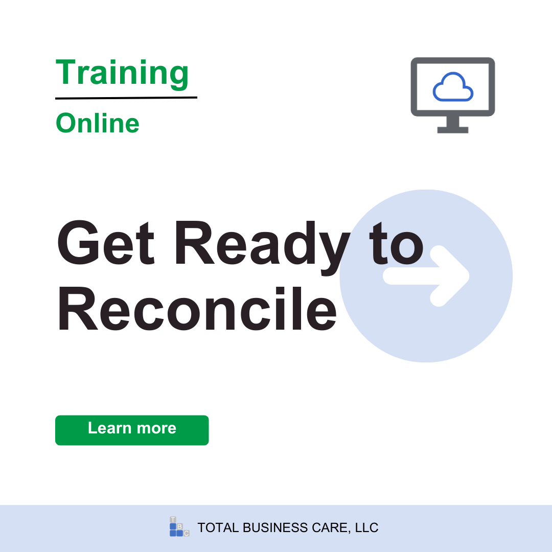 Get Ready to Reconcile