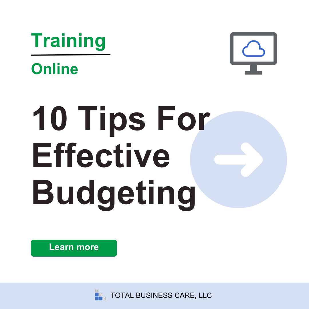10 Tips For Effective Budgeting