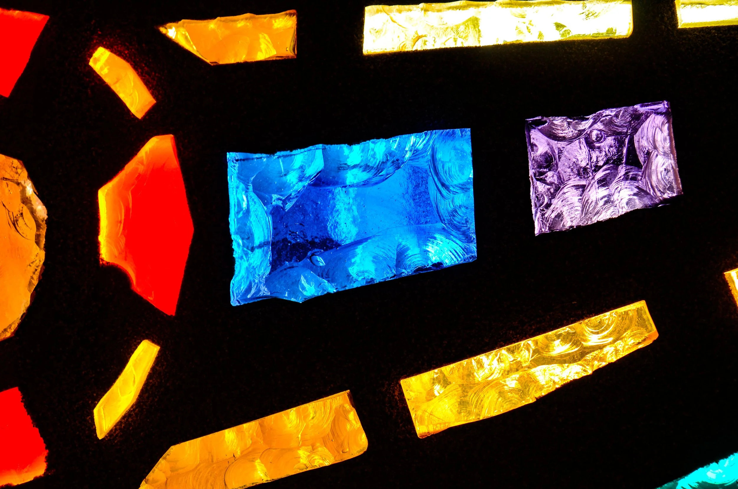 Finding Divine Light in Faceted Glass
