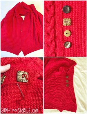 Sweater to Sweater Vest Refashion — Sum of their Stories Craft Blog