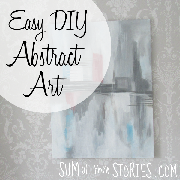 Easy DIY abstract art