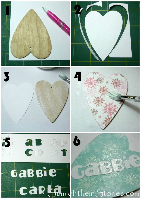 Personalised Wooden gift tag