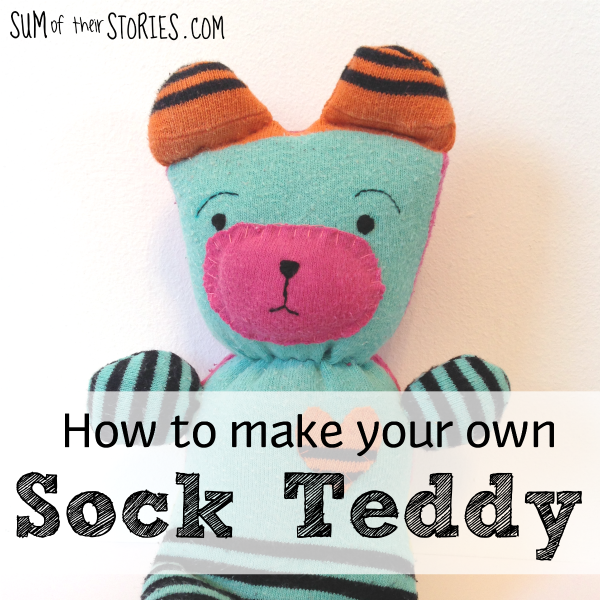 How to make your own sock teddy