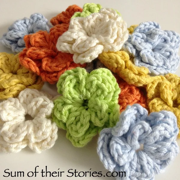 Crochet Flower Gift Wrap and a Romantic Papercut — Sum of their Stories