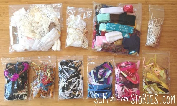 Organising ribbons