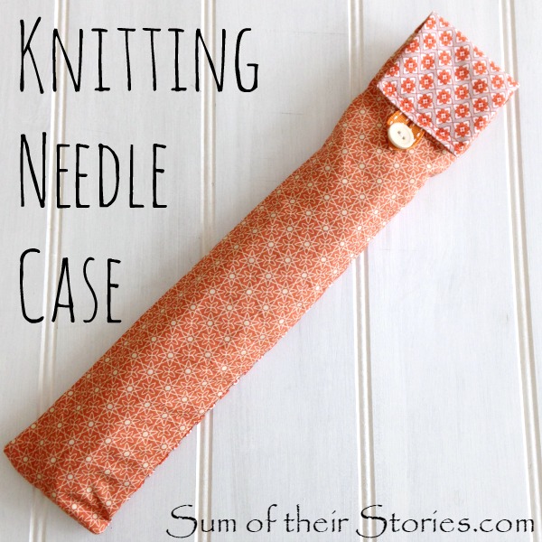 simple knitting needle case