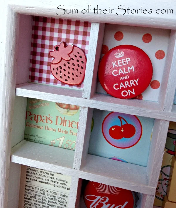 Kitchen Box Frame Makeover — Sum of their Stories Craft Blog