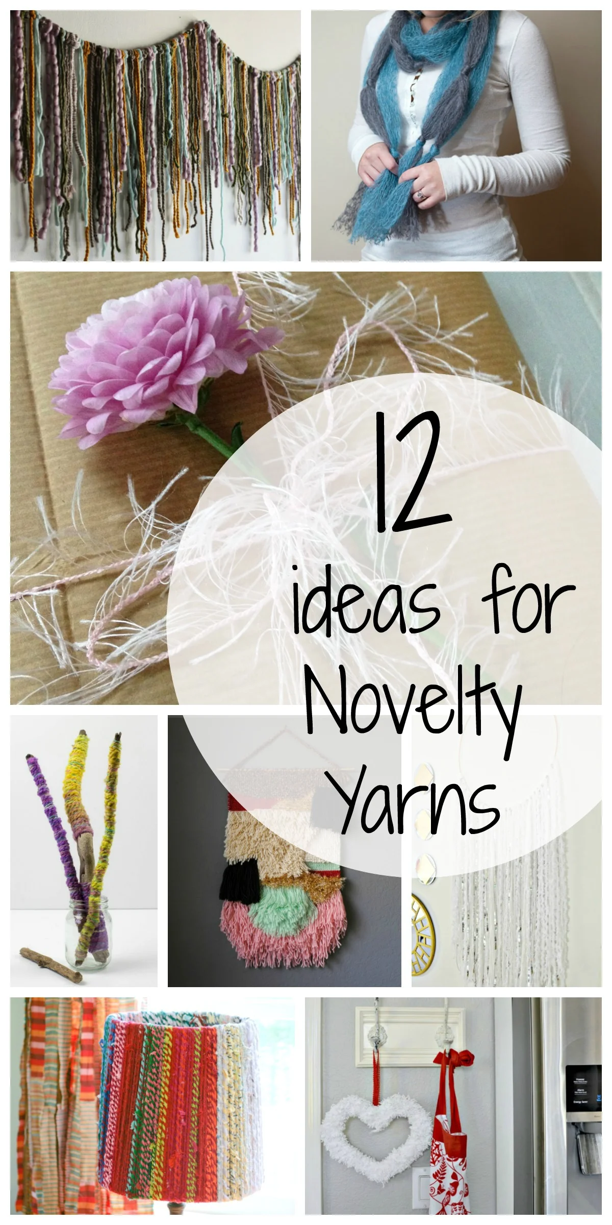 12 Alternative Ideas For Novelty Yarn Sum Of Their Stories Craft Blog