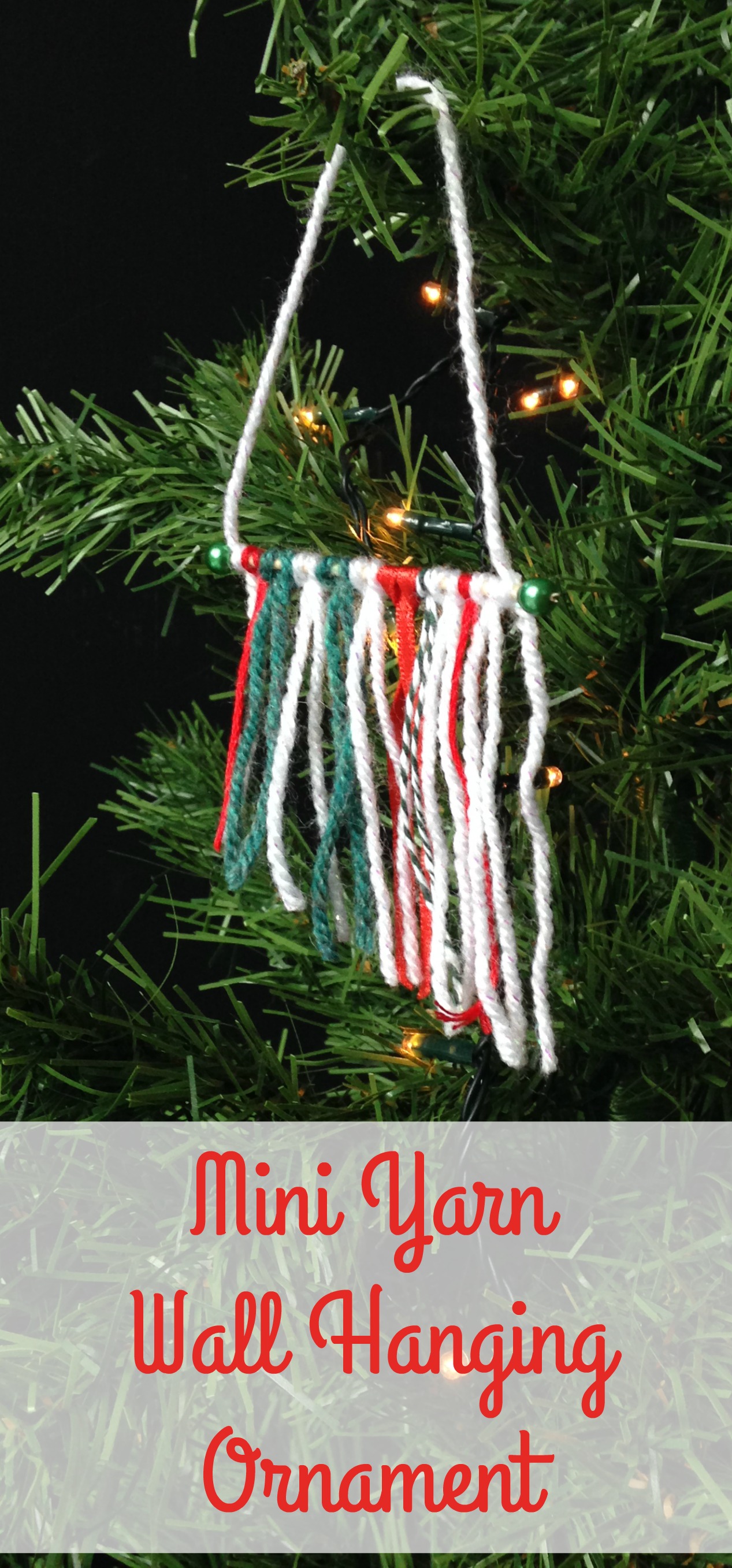 Crafting a Soft and Sparkly Blush Christmas with DIY Yarn Trees -  Celebrated Nest