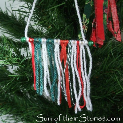Wood Stick Christmas Tree Ornament - An Upcycled Project - Remodelando la  Casa