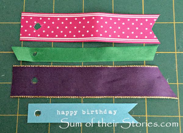 Scrap Ribbon Gift Tags — Sum of their Stories Craft Blog