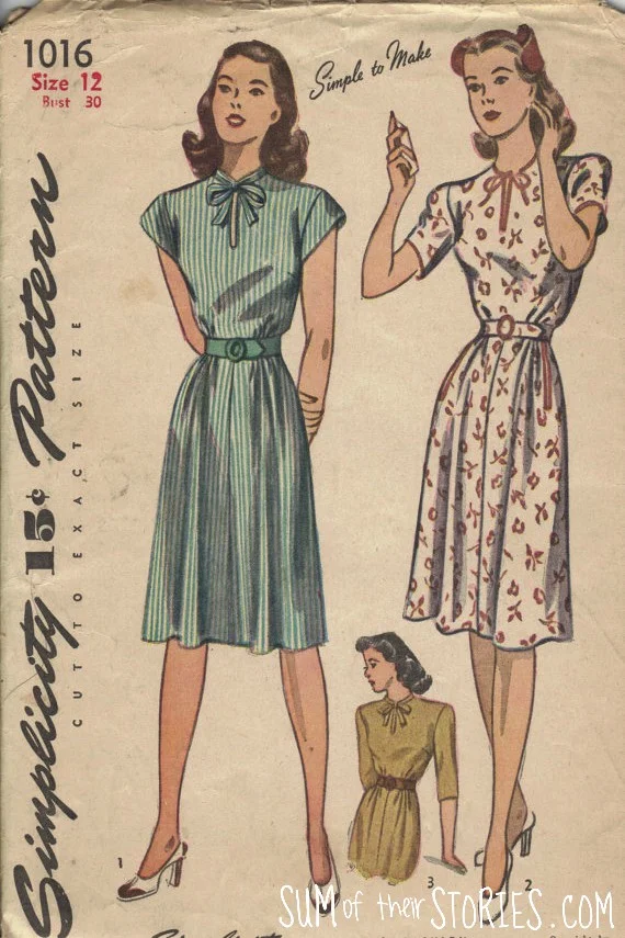 Tips for working with Vintage patterns