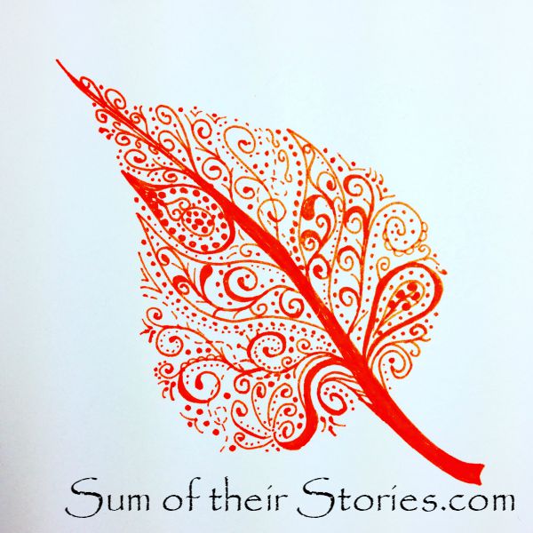 doodle leaf