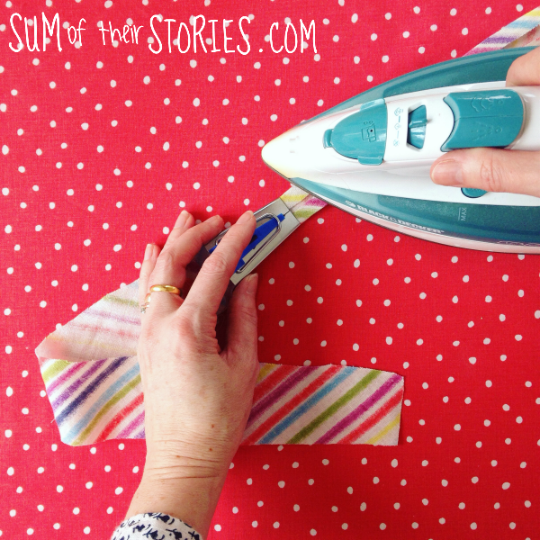 using a bias binding maker