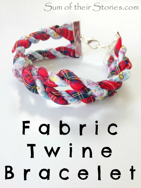 Fabric Twine Bracelet