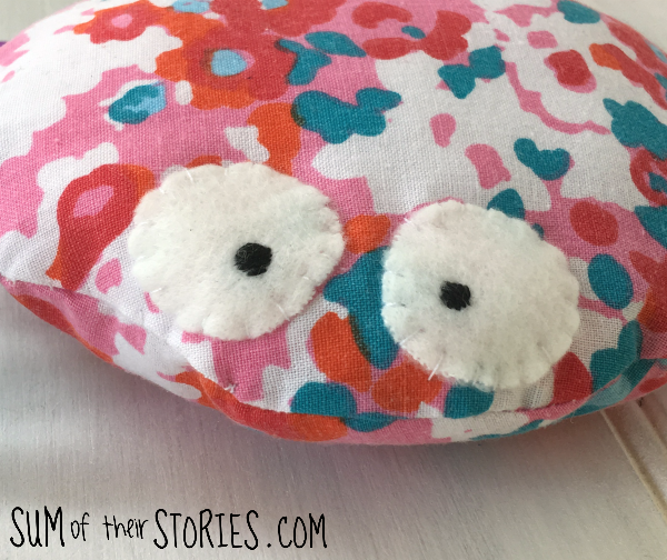 Making a spider softie
