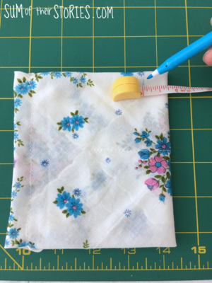 Vintage Handkerchief Jewellery Pouch — Sum of their Stories Craft Blog