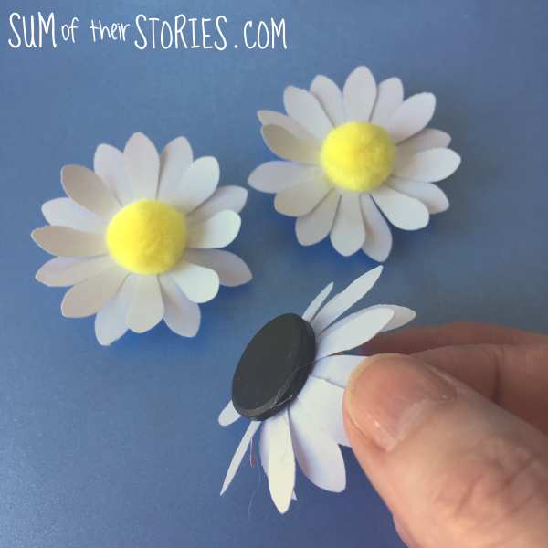 Daisy fridge magnets
