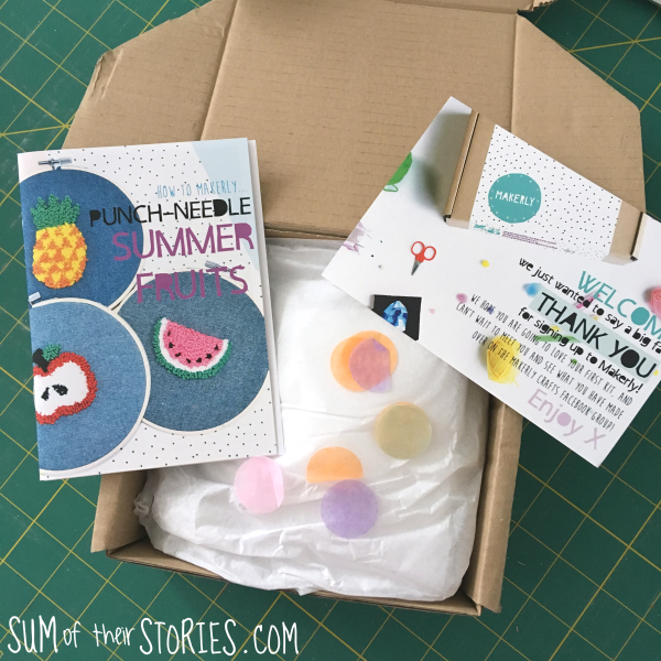 Makerly craft box July