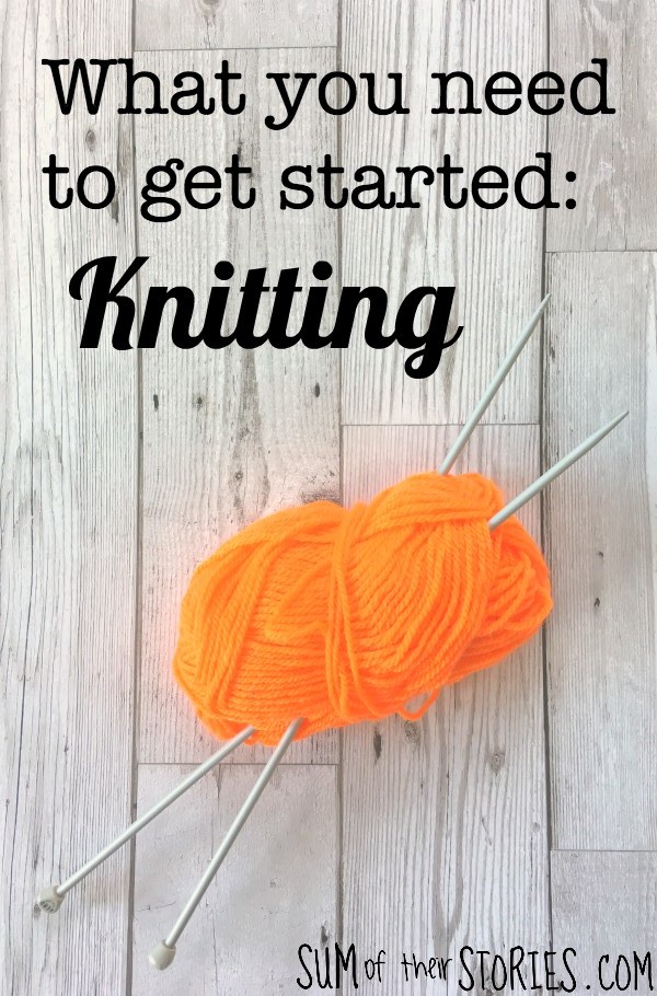 what you need to get started knitting