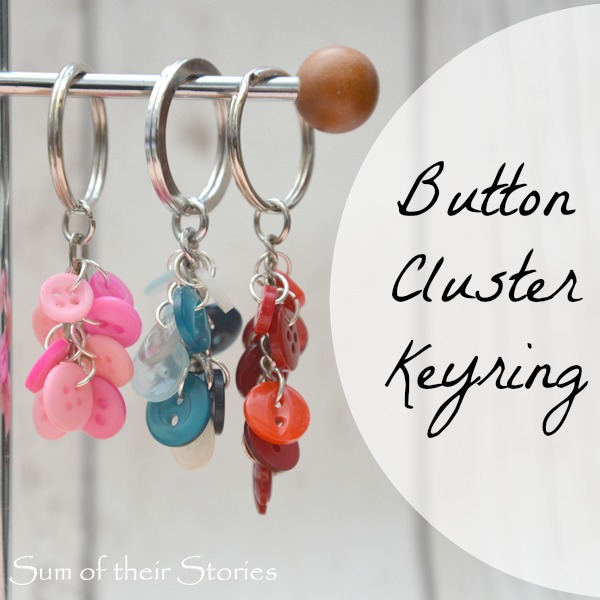 Button keyring tutorial — Sum of their Stories Craft Blog