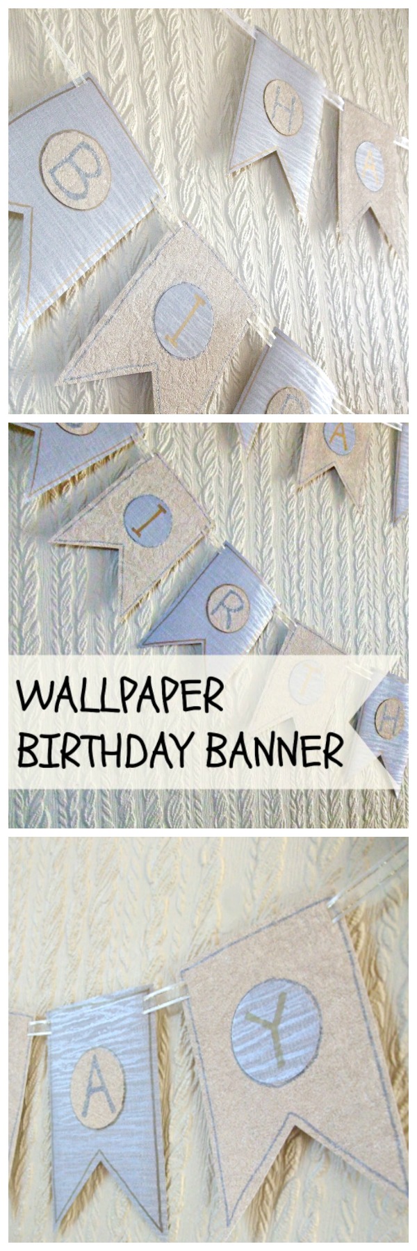 how to make a wallpaper birthday banner
