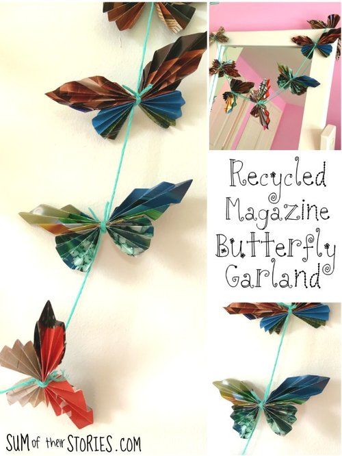 Easy DIY craft: Decorative paper butterflies - Surviving Life's Hurdles