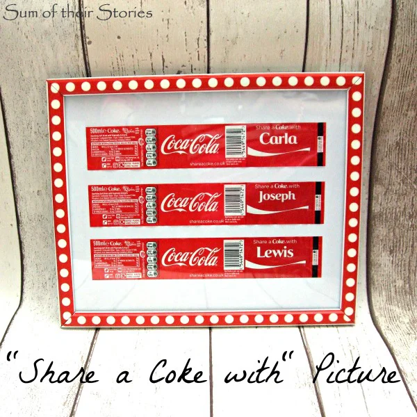 Share a coke with picture