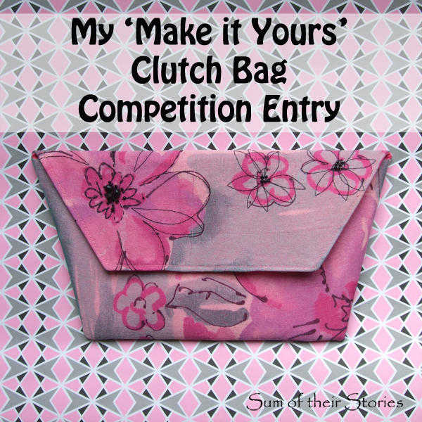 Make it yours clutch bag competition entry