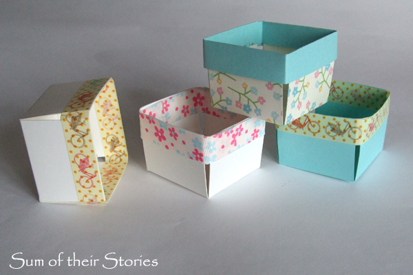 Diy Washi Tape Box/homemade washi tape storage box/cardboard reuse