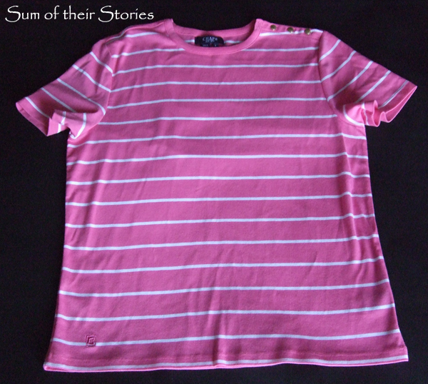 Stripy T-Shirt Refashion — Sum of their Stories Craft Blog