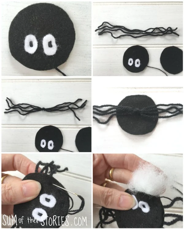 making a mini spider