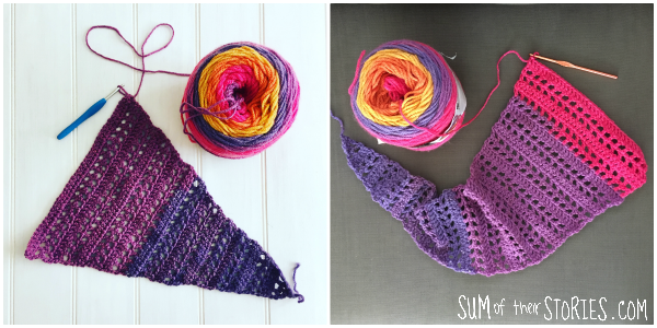 crochet bunting