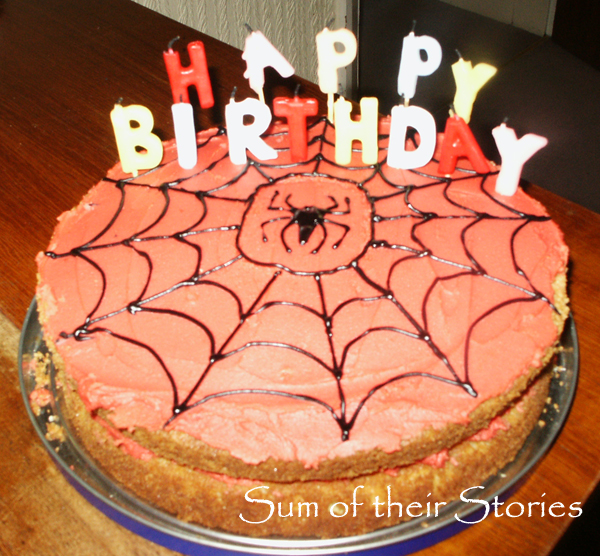 Spiderman cake idea
