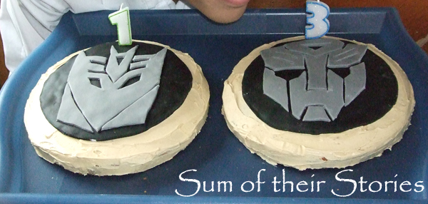 Transformers cake ideas