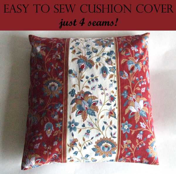 easy to sew cushion cover