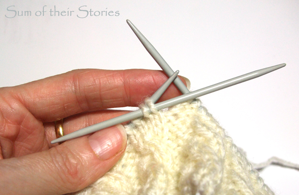 how to do a c4f cable knit stitch
