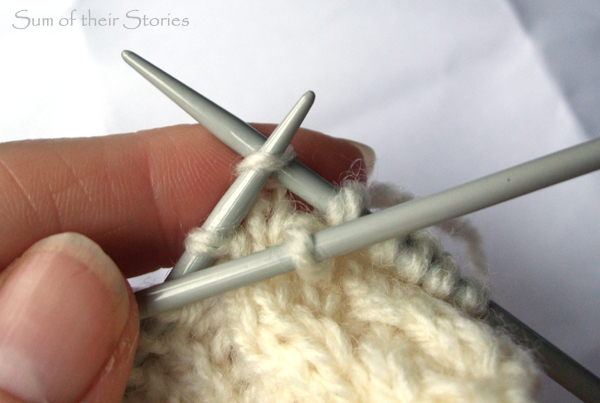 how to knit a c2f