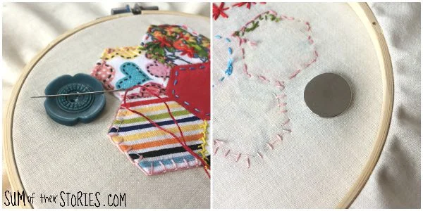 using a magnetic needle minder