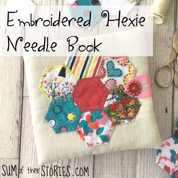 how to make a pretty needle book