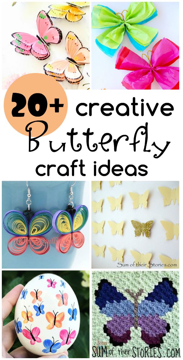 creative butterfly crafts