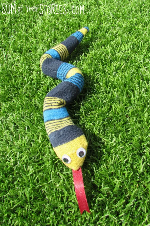 sock snake tutorial